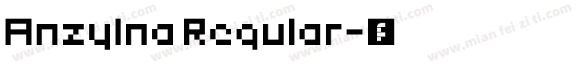 Anzylna Regular字体转换